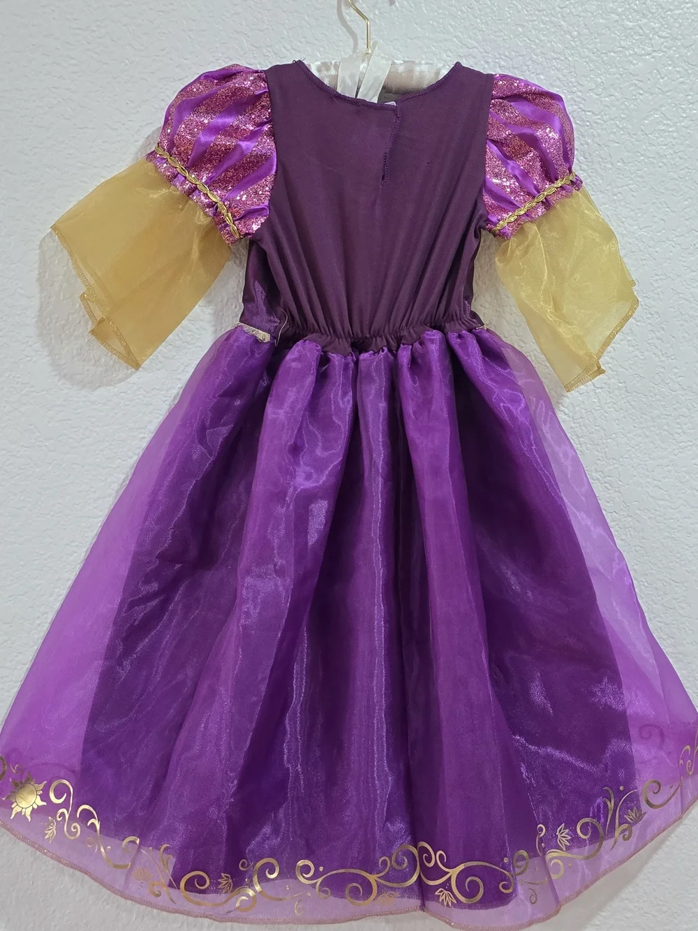 Disney Purple and Gold Princess Gown Costume